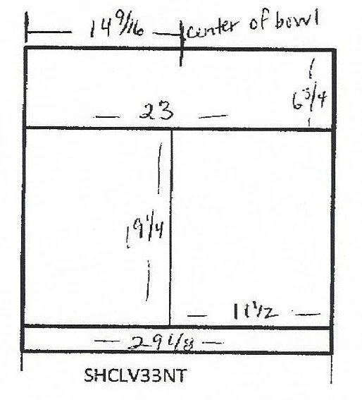 Amish Bathroom Vanity Solid Wood - 33" Norfolk Mission Sink Console 3 Amish Bathroom Vanity Solid Wood - 33" Norfolk Mission Sink Console - Image 3