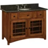 Amish 49" Norfolk Mission Single Bathroom American Vanity Cabinet