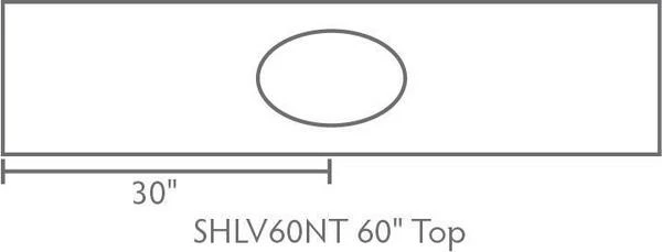 Amish 60" Norfolk Mission Single Bathroom Vanity Cabinet 5 Amish 60" Norfolk Mission Single Bathroom Vanity Cabinet - Image 5