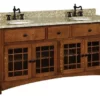 Amish 72" Norfolk Mission Vanity Cabinet