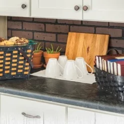 Amish Poly Small Server Basket -Home Decoration Sales 2024 pid 41536 Amish Poly Small Server Basket 550