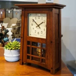 Amish McCoy Mantel Clock -Home Decoration Sales 2024 pid 43519 Amish McCoy Mantel Clock 70