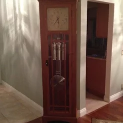 Mission Grandfather Clock With Auto Night Silencer 8 Mission Grandfather Clock With Auto Night Silencer -Home Decoration Sales 2024 pid 43550 Mission Grandfather Clock with Auto Night Silencer 120
