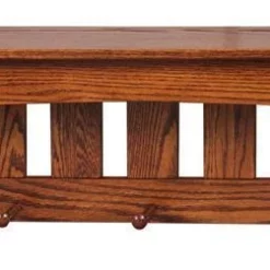Amish Hardwood 48" Aspen Mission Shelf