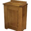Amish Hardwood Mission Laundry Hamper