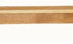 Amish Oak Wood Plain Shelf