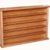 Amish Hardwood Shot Glass Display Rack
