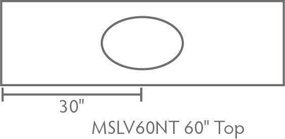 Amish 60" Marquette Mission Single Bathroom Vanity Cabinet With Inlays 5 Amish 60" Marquette Mission Single Bathroom Vanity Cabinet With Inlays - Image 5