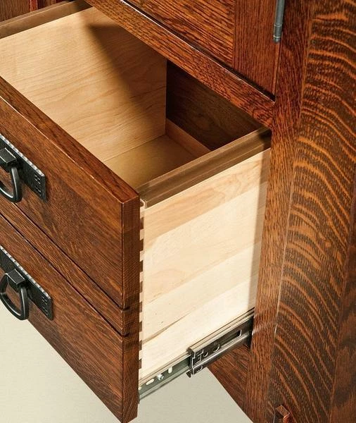 Amish Morro Clock Cabinet 3 Amish Morro Clock Cabinet - Image 3