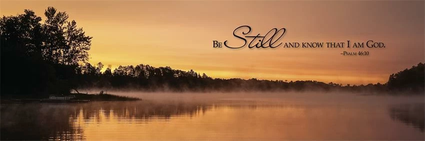 Be Still Inspirational Print - Made In USA 1 Be Still Inspirational Print - Made In USA
