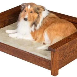 Amish Wooden Dog Bed Lounger 10 Amish Wooden Dog Bed Lounger -Home Decoration Sales 2024 pid 55661 Amish Pet Lounge 120