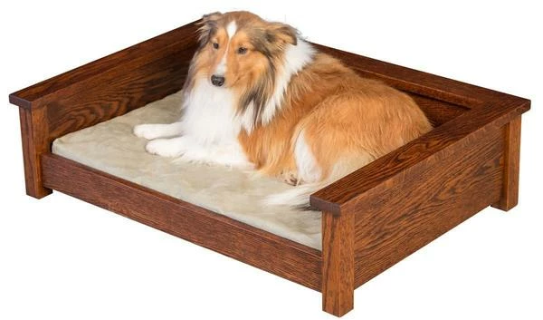 Amish Wooden Dog Bed Lounger 3 Amish Wooden Dog Bed Lounger - Image 3