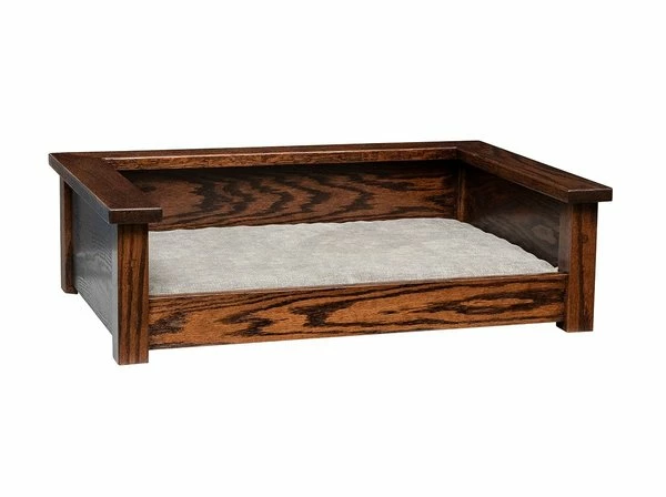 Amish Wooden Dog Bed Lounger 7 Amish Wooden Dog Bed Lounger - Image 7