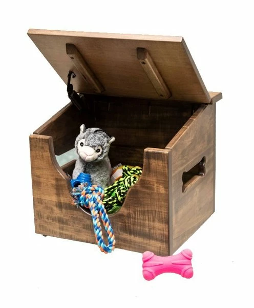 Amish Pet Toy Box - Quick Ship 2 Amish Pet Toy Box - Quick Ship - Image 2