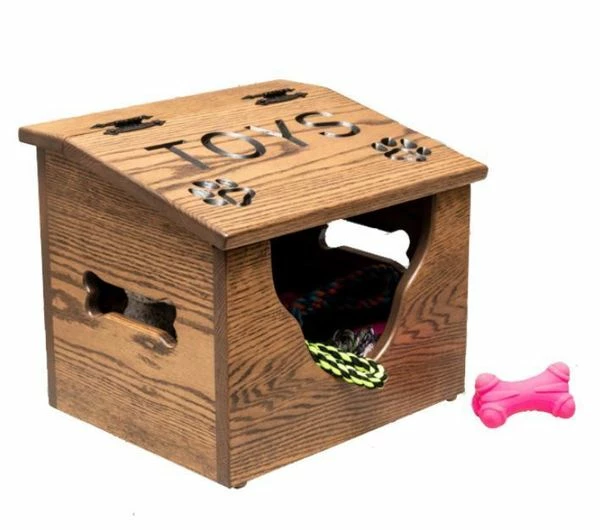 Amish Pet Toy Box - Quick Ship 3 Amish Pet Toy Box - Quick Ship - Image 3