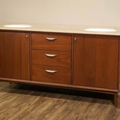 Amish Mid Century Modern Bathroom Vanity -Home Decoration Sales 2024 pid 55665 Amish Mid Century Modern Bathroom Vanity 340