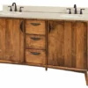 Amish Mid Century Modern Bathroom Vanity