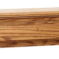 Solid Wood Fireplace Mantel - Choose Sizes And Woods