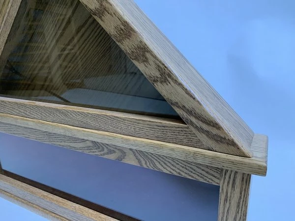 Amish Solid Wood Flag Display Case 7 Amish Solid Wood Flag Display Case - Image 7