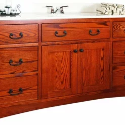 Amish Big Country 60" Bathroom Vanity Without Top