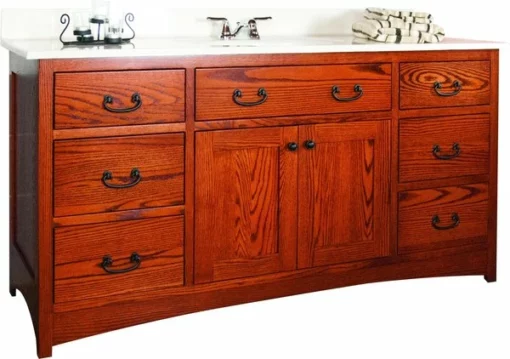 Amish Big Country 60" Bathroom Vanity Without Top -Home Decoration Sales 2024 pid 63100 Amish Big Country 60 Bathroom Vanity Without Top 40