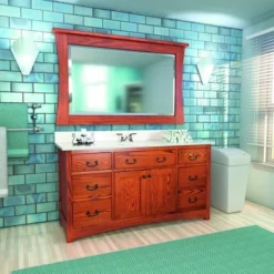 Amish Big Country 60" Bathroom Vanity Without Top -Home Decoration Sales 2024 pid 63100 Amish Big Country 60 Bathroom Vanity Without Top 60