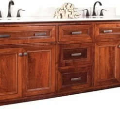 Amish Boonvillian 72" Bathroom Vanity Without Top