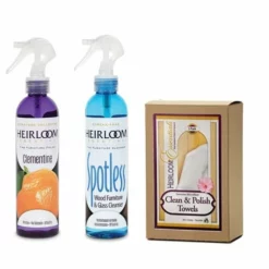 Heirloom Essentials Two-Step Furniture Cleaner And Polish Combo With Towels -Home Decoration Sales 2024 pid 63452 Heirloom Essentials Two Step Furniture Cleaner And Polish Combo with Towels 100