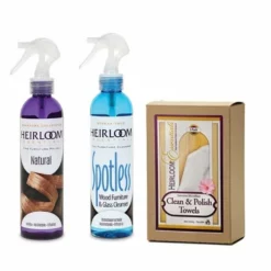 Heirloom Essentials Two-Step Furniture Cleaner And Polish Combo With Towels -Home Decoration Sales 2024 pid 63452 Heirloom Essentials Two Step Furniture Cleaner And Polish Combo with Towels 130