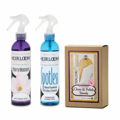 Heirloom Essentials Two-Step Furniture Cleaner And Polish Combo With Towels -Home Decoration Sales 2024 pid 63452 Heirloom Essentials Two Step Furniture Cleaner And Polish Combo with Towels 80