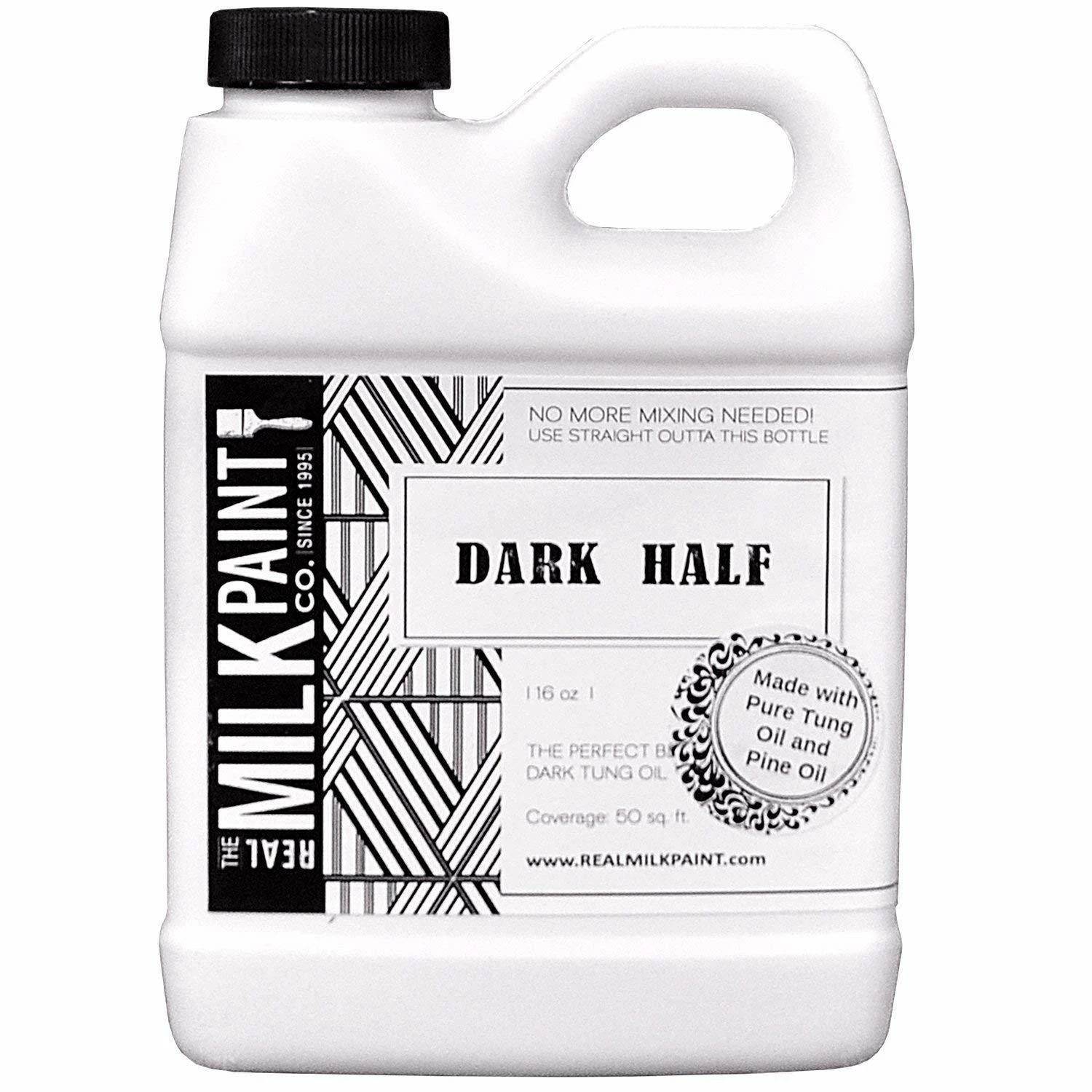 Dark Half 16 OZ Tung Oil - Real Milk Paint 1 Dark Half 16 OZ Tung Oil - Real Milk Paint