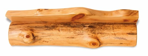 Amish Rustic Log Shelf 4 Amish Rustic Log Shelf - Image 4