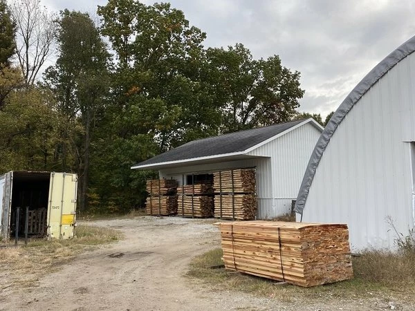 Amish Rustic Log Shelf 7 Amish Rustic Log Shelf - Image 7