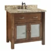 Amish Lehigh Solid Wood Bathroom Vanity