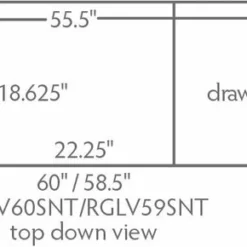 Amish Lehigh 60" Bathroom Vanity -Home Decoration Sales 2024 pid 64674 Large Lehigh Amish Made Bathroom Vanity 60