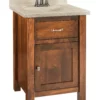 Amish Lehigh 25" Single Bowl Bathroom Vanity Without Top - Quick Ship