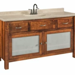 Lehigh Amish Made Bathroom Vanity - Multiple Sizes - Quick Ship -Home Decoration Sales 2024 pid 64851 Large Regal Amish Made Bathroom Vanity Quick Ship 10