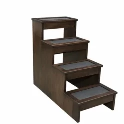 Amish Made Pet Steps With 7" Risers For Large Dogs -Home Decoration Sales 2024 pid 65113 Amish Made Pet Steps with 7 Risers for Large Dogs 30