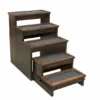 Amish Made Pet Steps With Retractable 5" Risers