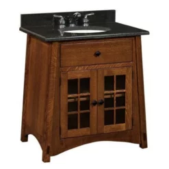 Custom Amish Mission Bathroom Vanity 33" - 72" -Home Decoration Sales 2024 pid 66084 Create Your Own Amish Mission Bathroom Vanity 33 72 70