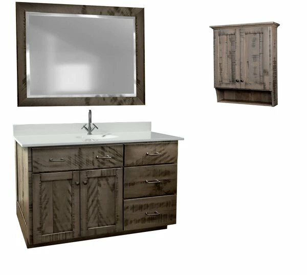 Amish Breckinridge Bathroom Vanity 23"-71" Without Top 5 Amish Breckinridge Bathroom Vanity 23"-71" Without Top - Image 5