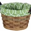 Hand Woven Natural Reed Fruit Bowl Basket