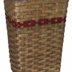 Amish Hand Woven Natural Reed 13 Gallon Kitchen Waste Basket