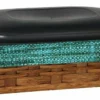 Hand Woven Natural Reed Cake Pan Basket