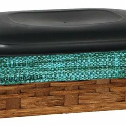 Hand Woven Natural Reed Cake Pan Basket