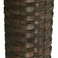 Hand Woven Natural Reed Toilet Paper Stacker Basket