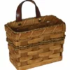 Hand Woven Natural Reed Hanging Mail Basket