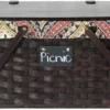 Hand Woven Natural Reed Picnic Basket
