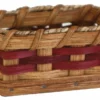 Amish Hand Woven Natural Reed Mini Basket