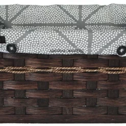 Amish Hand Woven Natural Reed Medium Carry-All Basket